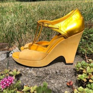 SALE! Tod’s Carine Melina platform t-strap sandal